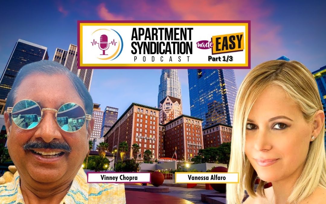 Podcast Cover Art. Apartment Syndication Podcast with Vinney Chopra & Vanessa Alfaro